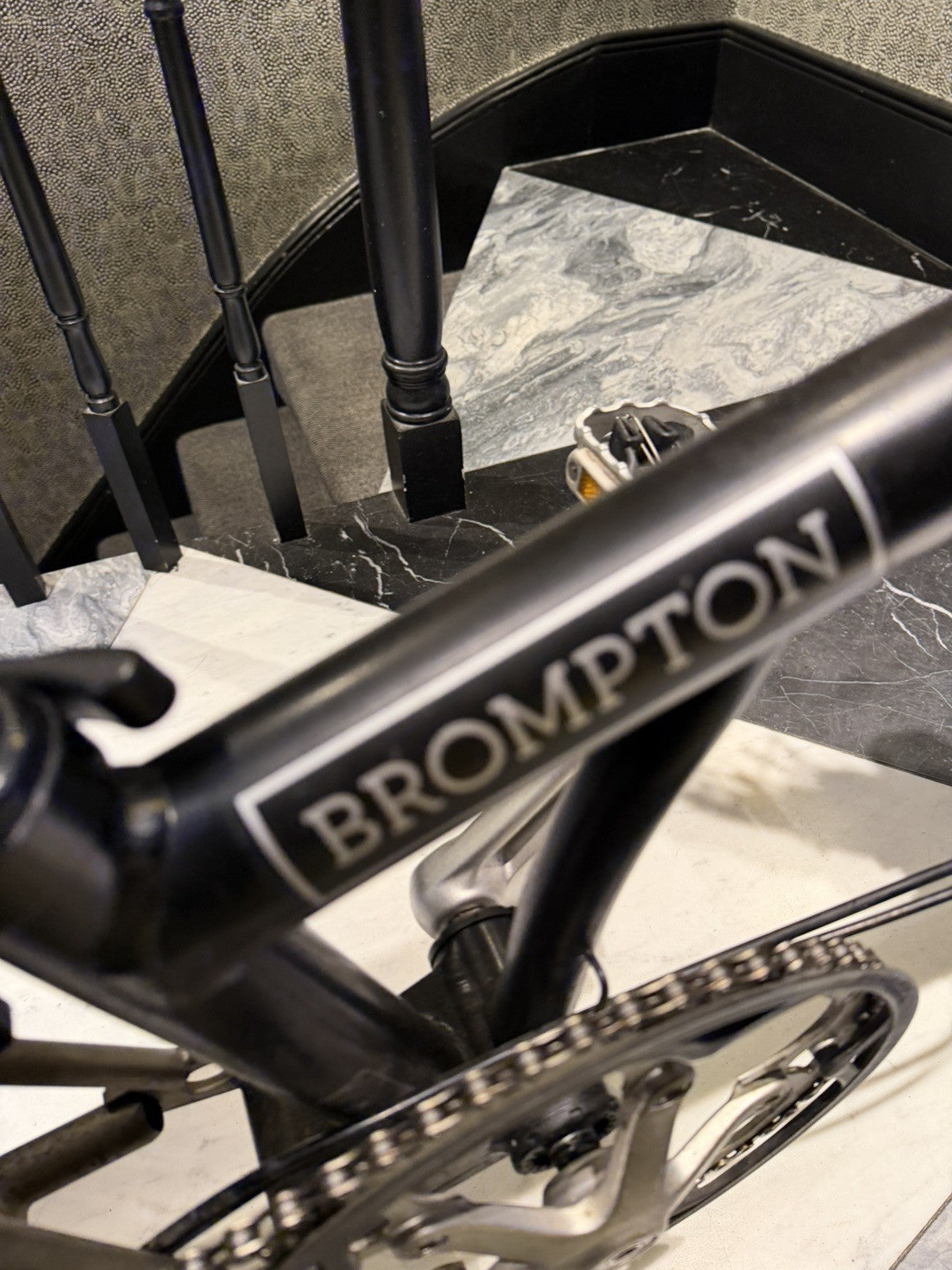 2021 Brompton H2L-X Superlight Titanium – 2 Speed – Black – Original Receipt