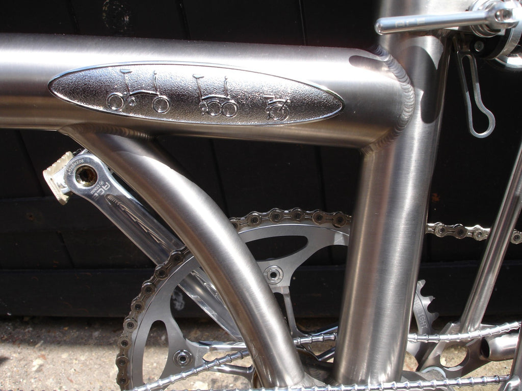 Brompton Project Bike S3E-X Superlight Polished Titanium   7.23 KG  Bicycle