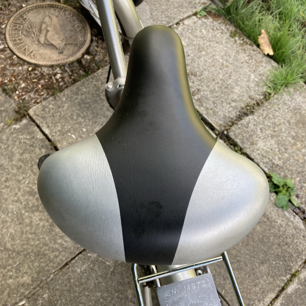 TWO Stowabikes 20in Folding Bikes Silver Rear Rack Mudguards Grip Shifter