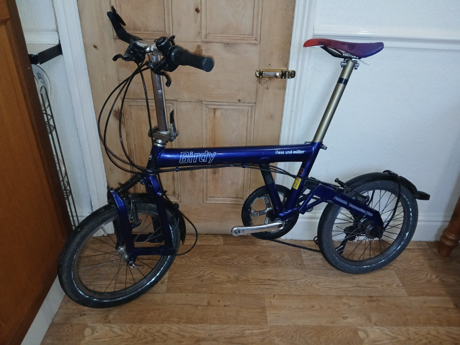 Reise & Muller Birdy Blue Folding Bike