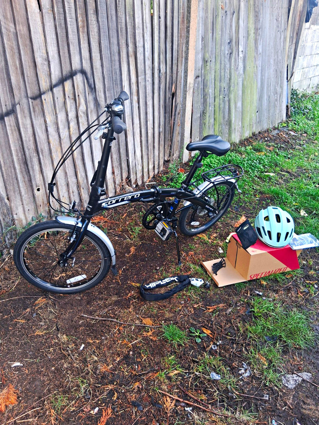 Carrera Crosscity Folding Bike 7-speed Gears Excellent Condition