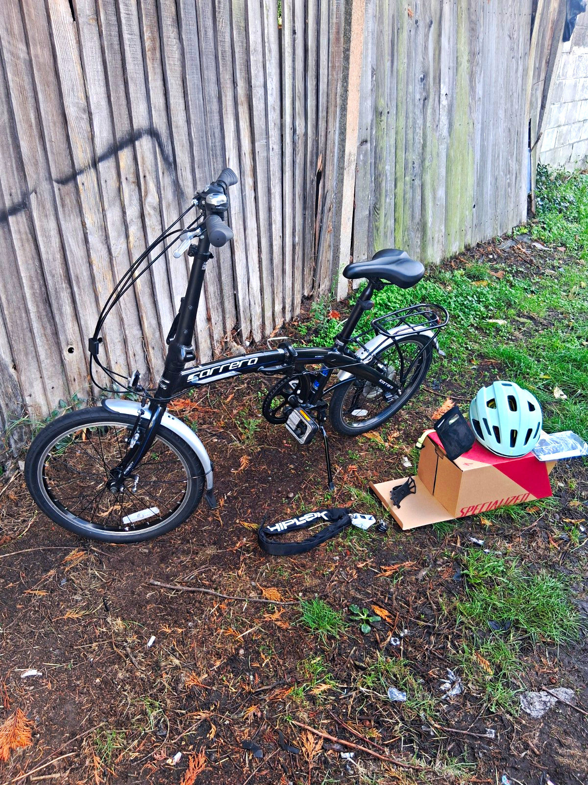 Carrera Crosscity Folding Bike 7-speed Gears Excellent Condition