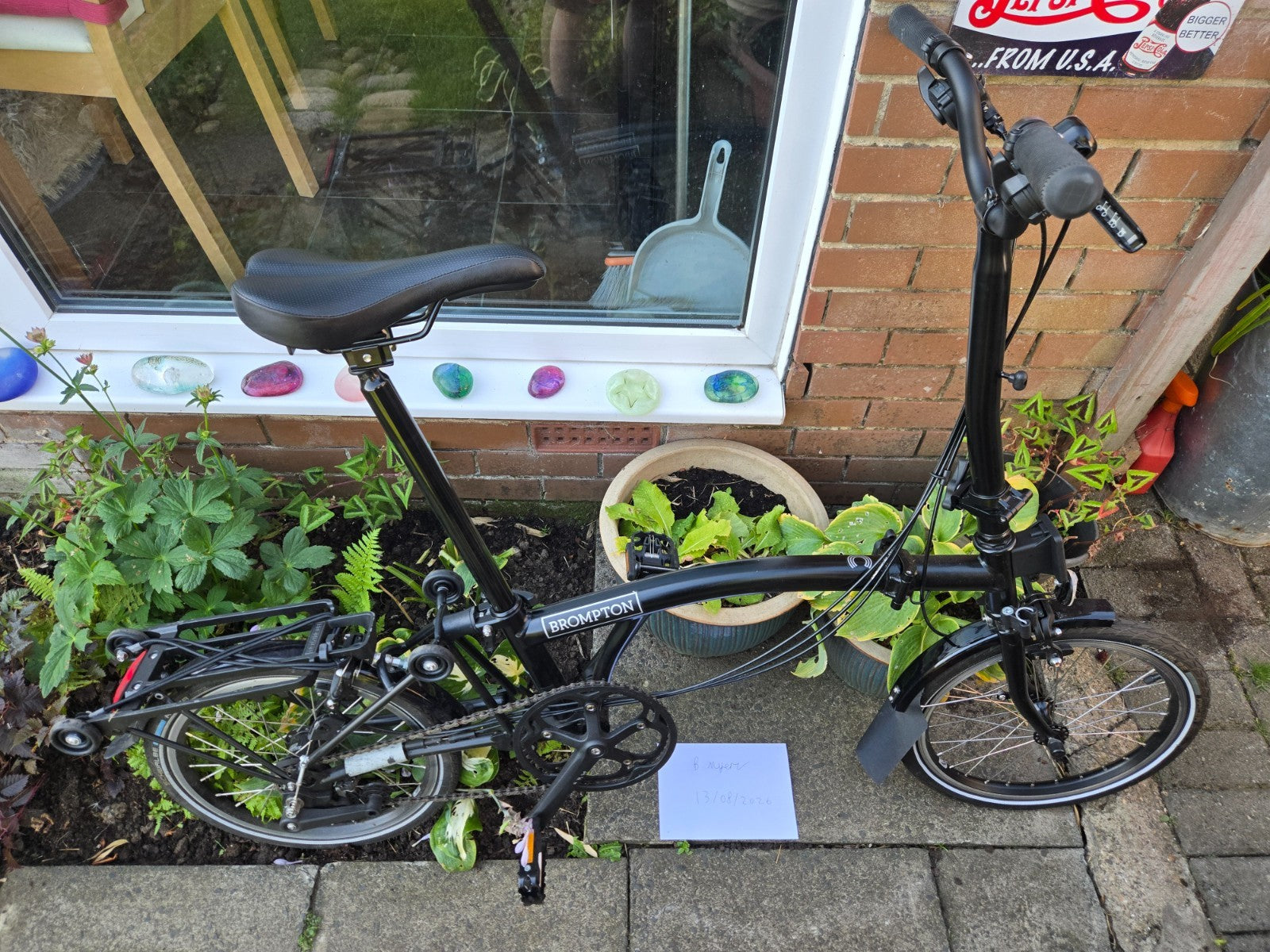 Brompton C Line Folding Bike 2025 16in, 6 speed