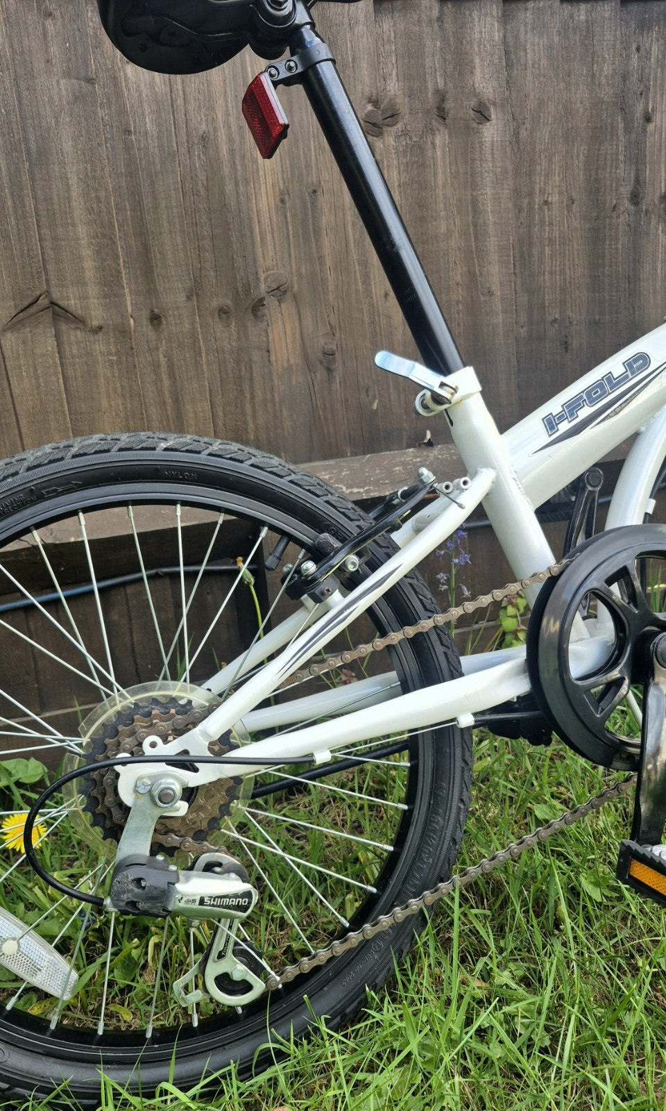 20-inch Folding Bike Terrrain I-Fold with 6-Speed Shimano Gears, Lightweight