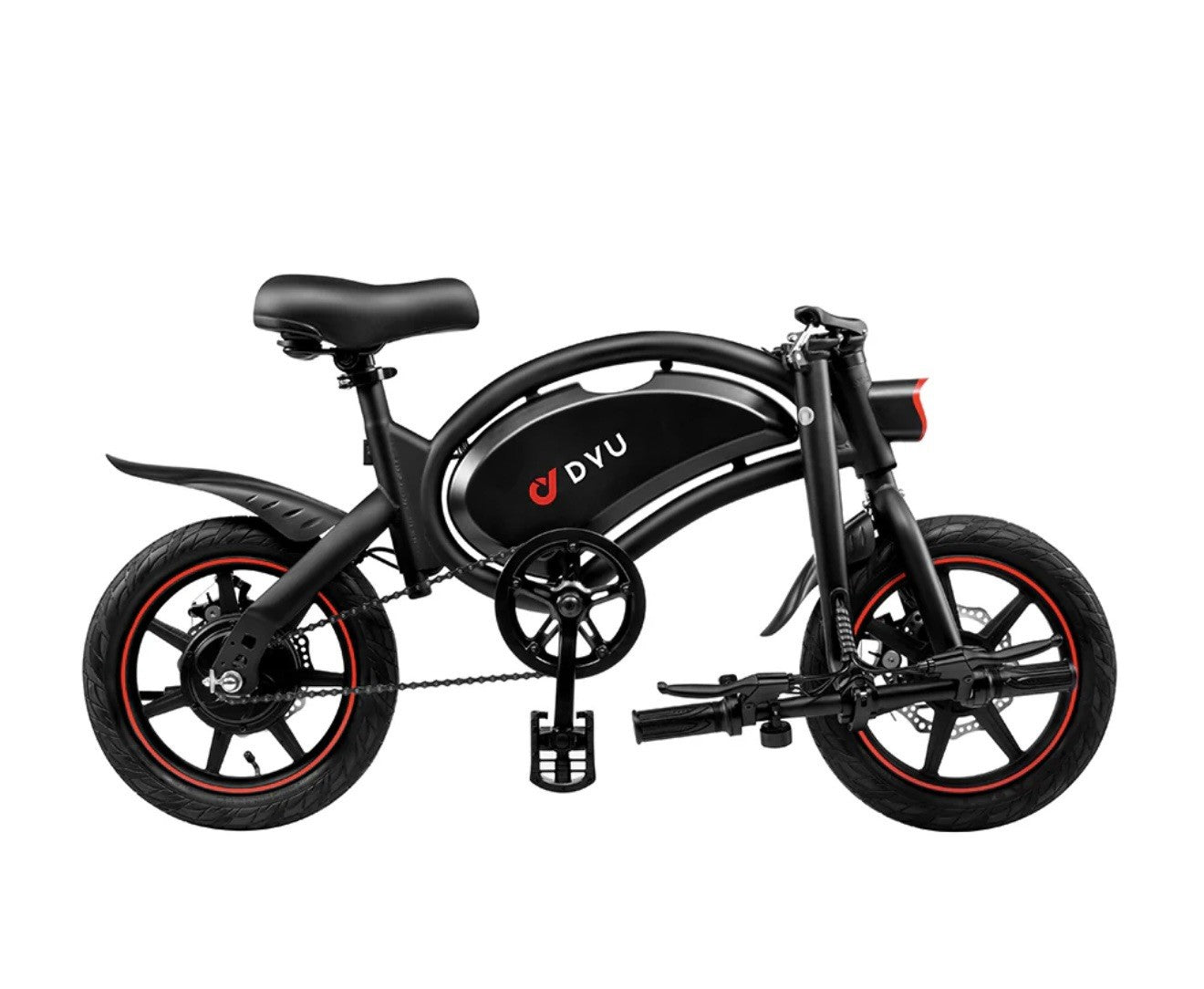 DYU D3F 14" Folding Bike 250W 36V 10Ah Bike E-City Bike 25km/50km