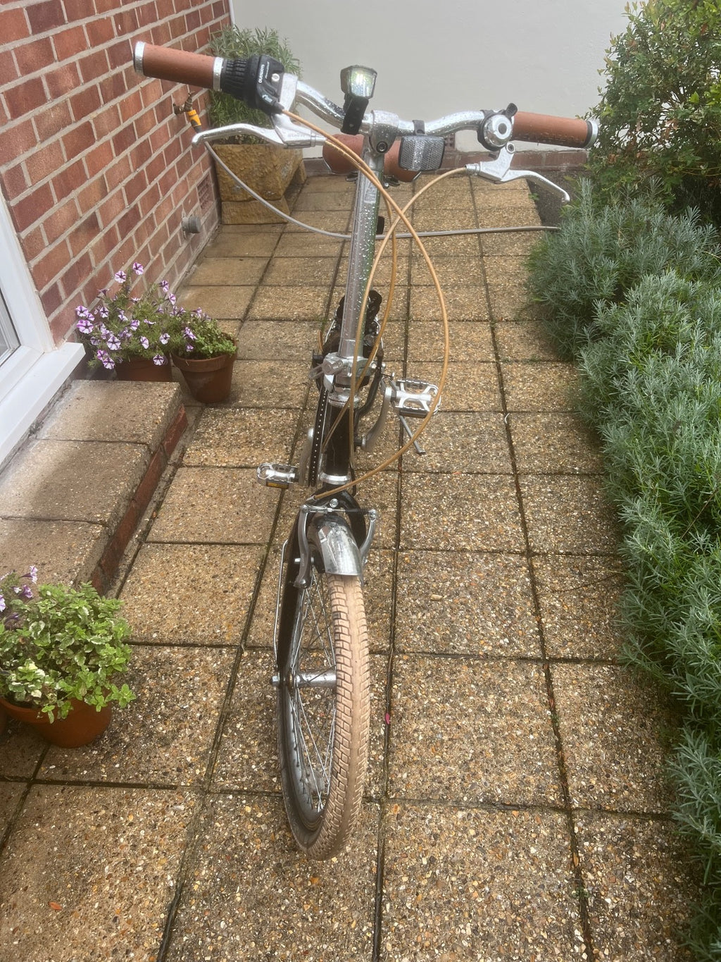 Bobbin Black Folding Bicycle Like Brompton Folding Bike