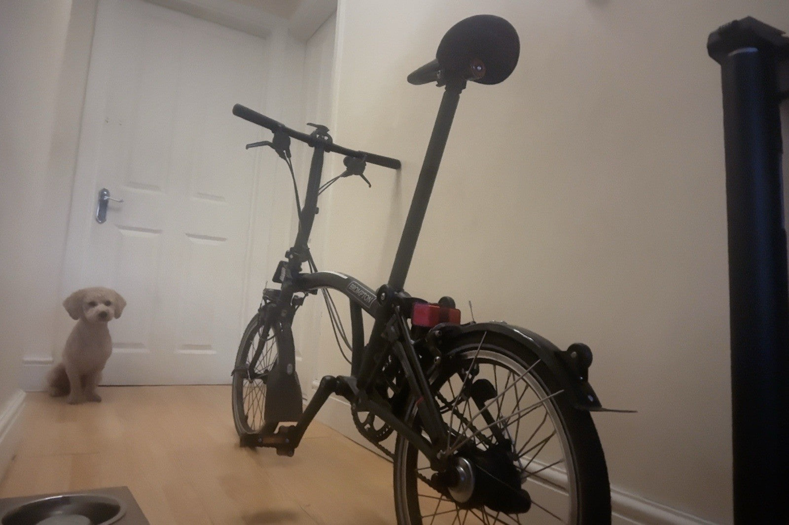 Brompton C Line 6 Speed Low Bar Black Edition Folding Bike Excellent Condition