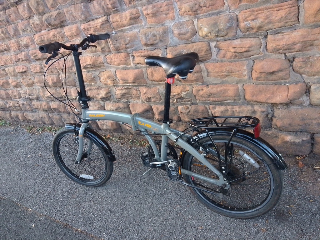 Raleigh Evo-2 Folding Bike - 20 inch wheels – Grey