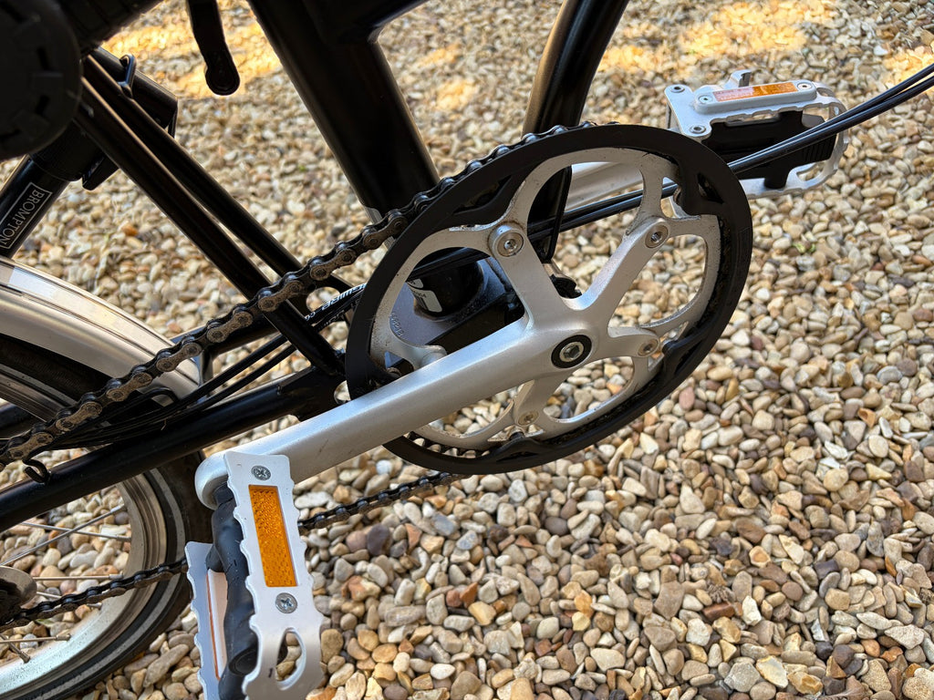 Brompton M3L Folding Bike x2 - Black & Pink - VGC