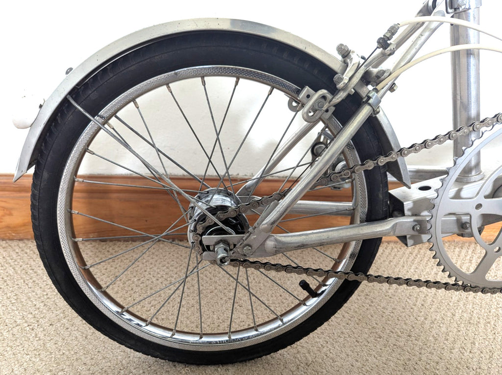 Vintage 1980 Bickerton Portable Folding Bike Compact Portable Excellent