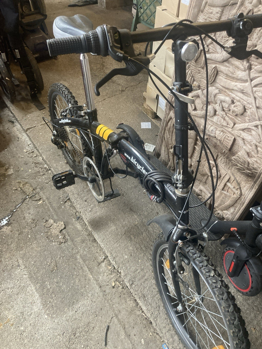 Folding Bicycle USED With Accessories