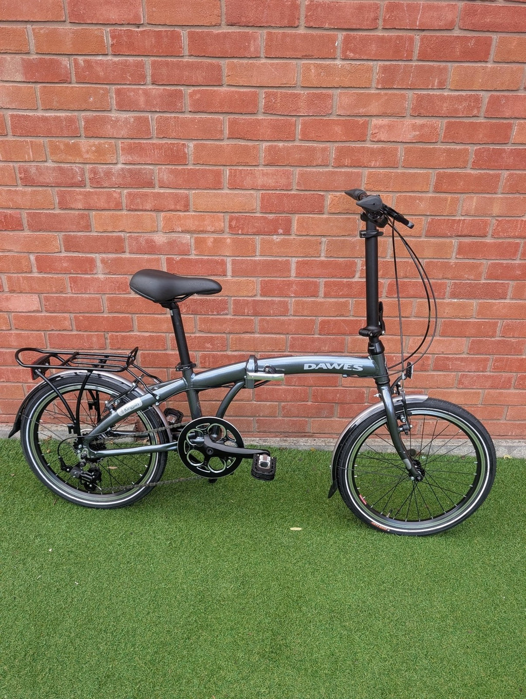 Dawes Kingpin Folding Bike, 20" Grey - Minor Mark