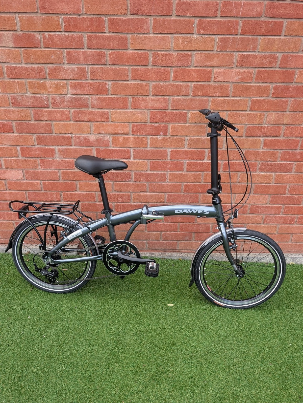 Dawes Kingpin Folding Bike, 20" Grey - Minor Mark