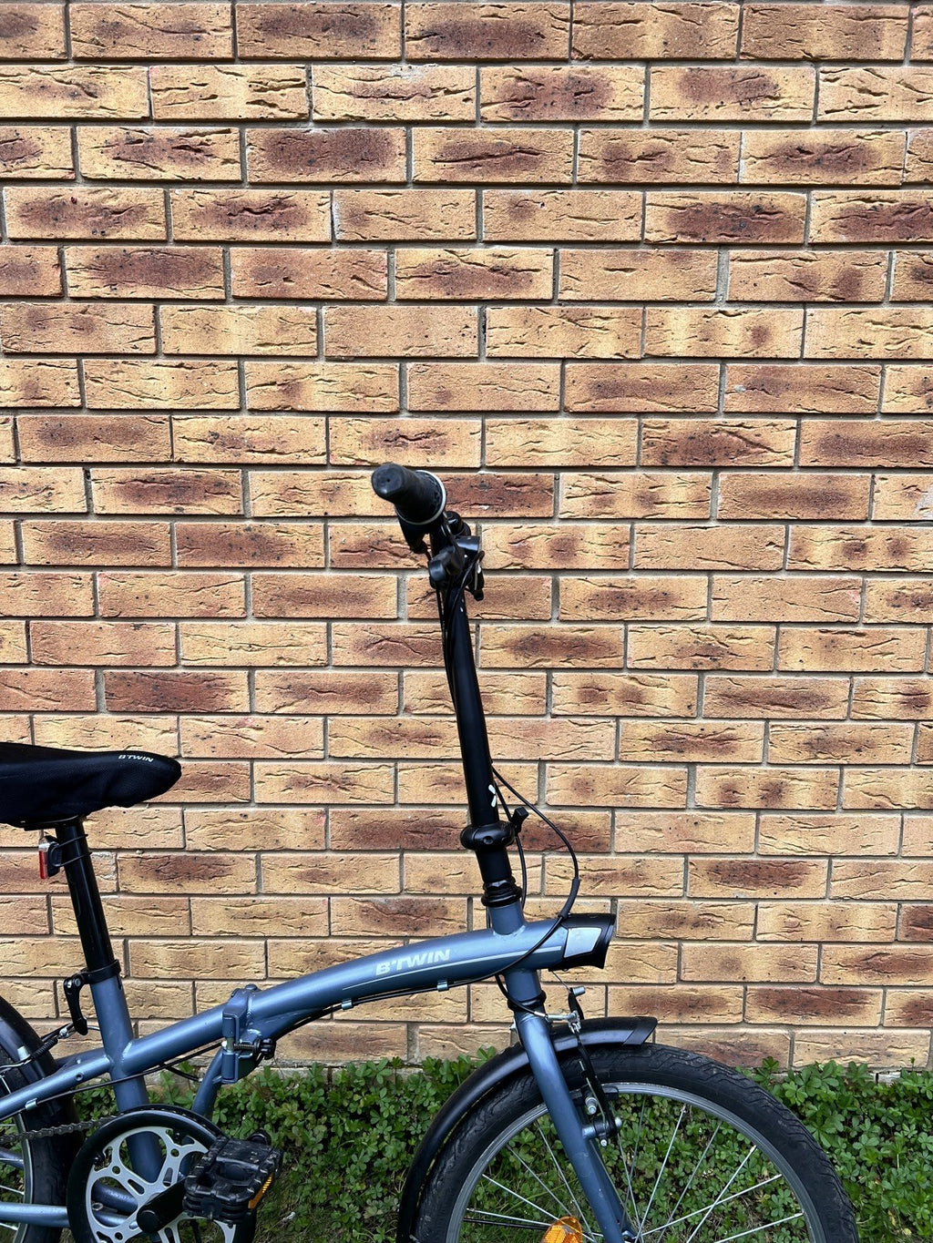 BTWIN Fold 500 Folding Bike 20-inch Blue Great Condition