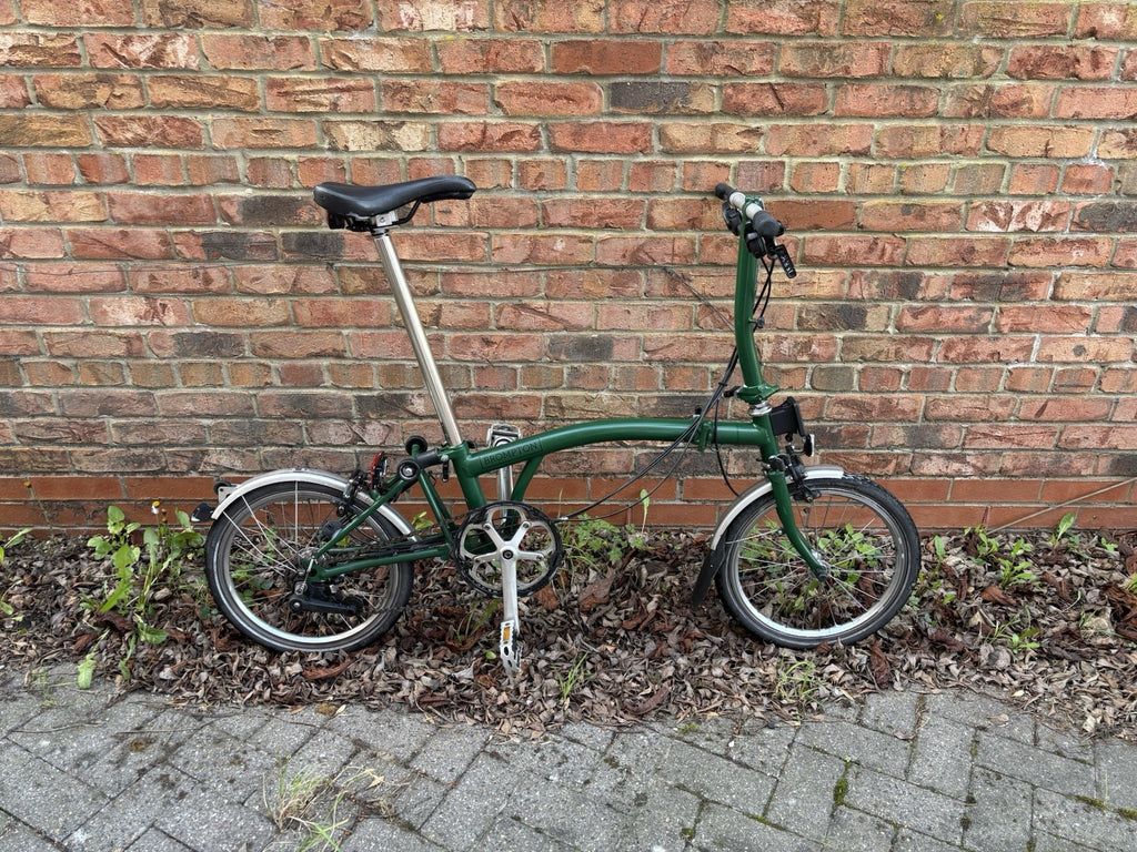 Brompton C Line 6-Speed 2017 Racing Green Folding Bike