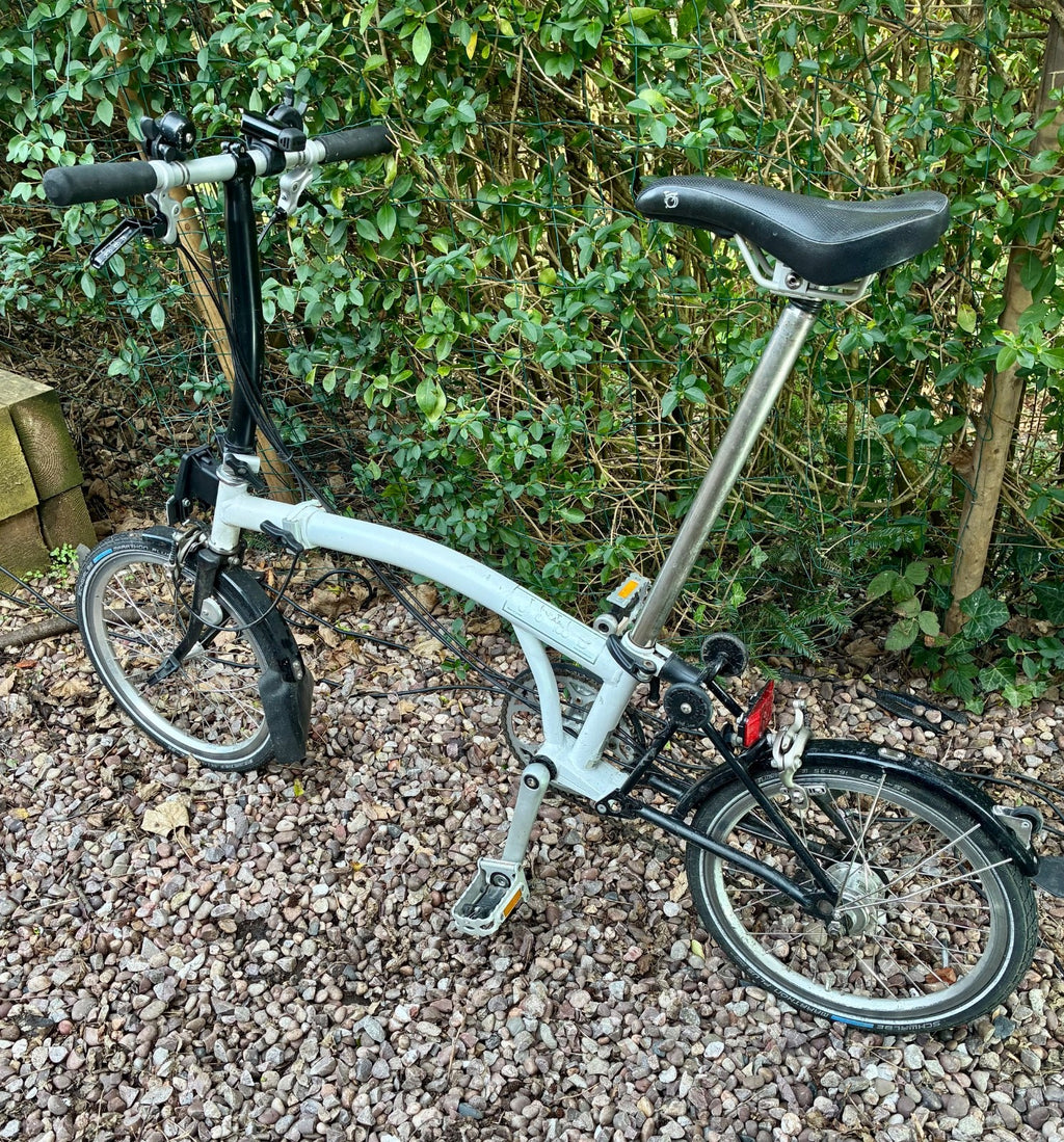 brompton folding bike 6 speed c line