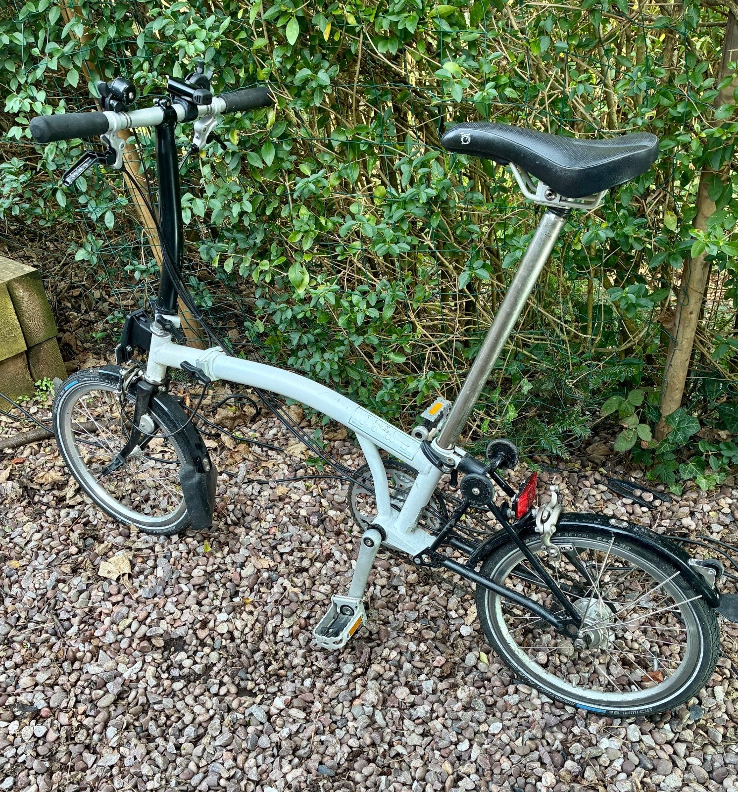 brompton folding bike 6 speed c line