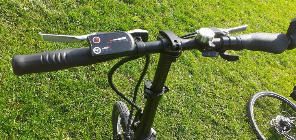 Carrera Crosscity E 20in Folding bike Black/Green .
