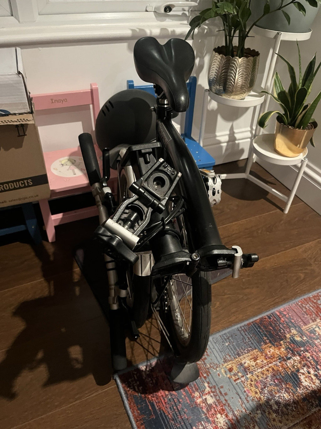 Brompton Folding Bike, Black