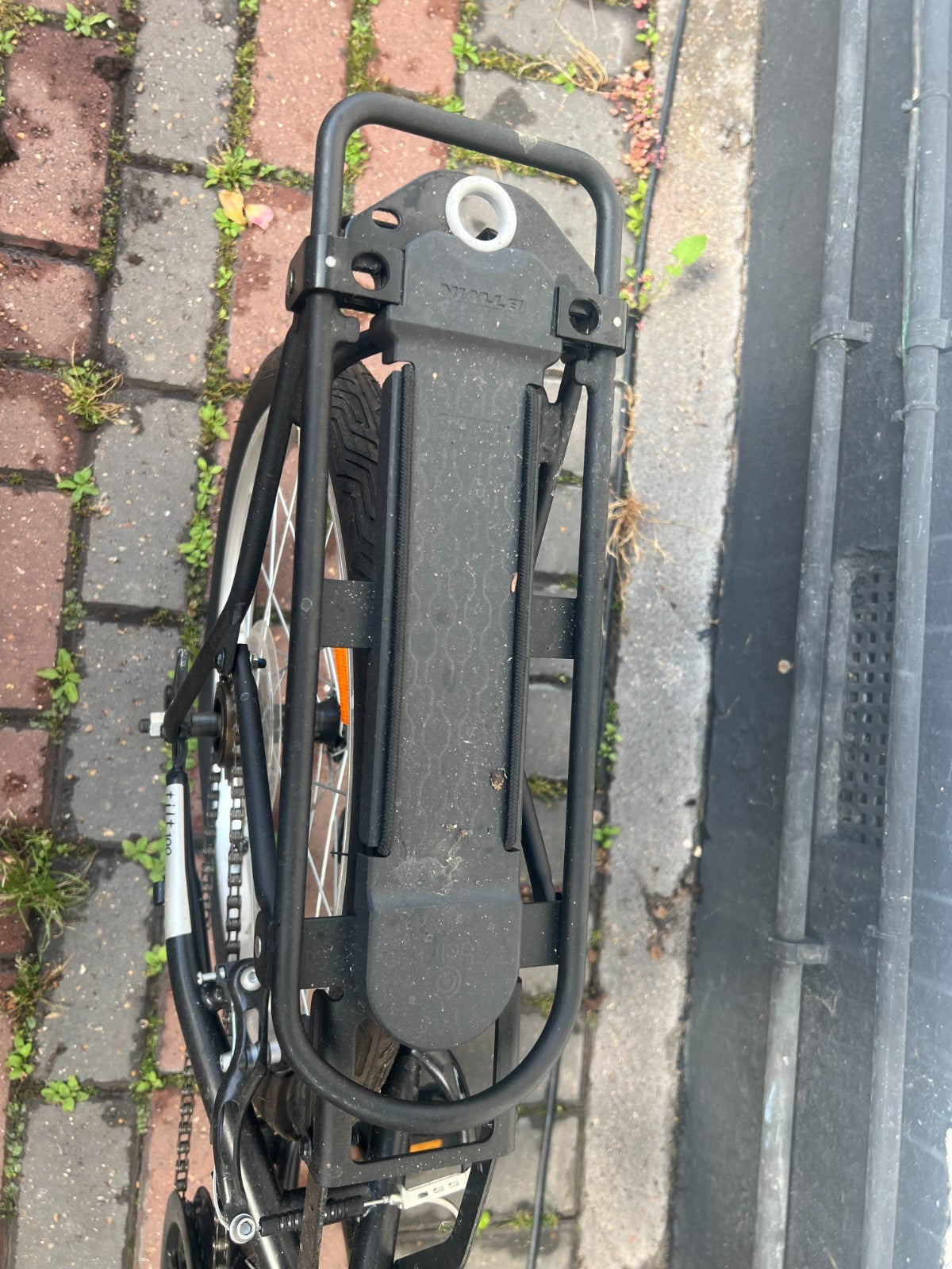 BTWIN Tilt 100 Folding Bike - with lots of accessories