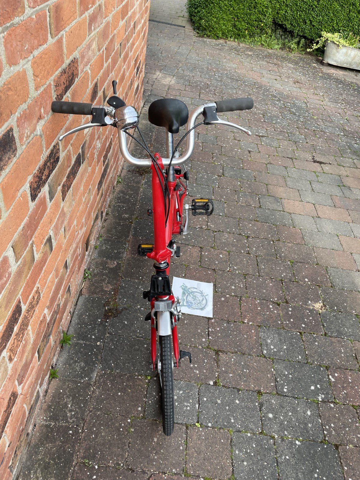 Brompton M3L Mk3 Folding Bike – April 2004 – Low Mileage – Good Condition - Red