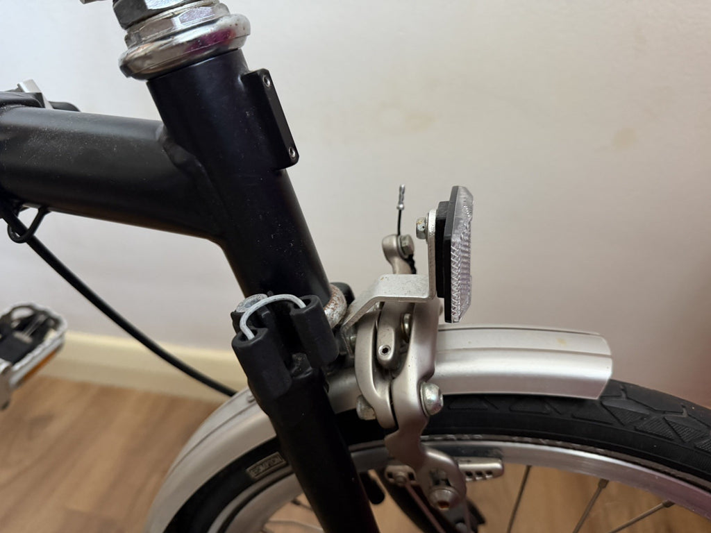 Brompton C Line M3L (3 Speed)  folding bicycle - Black