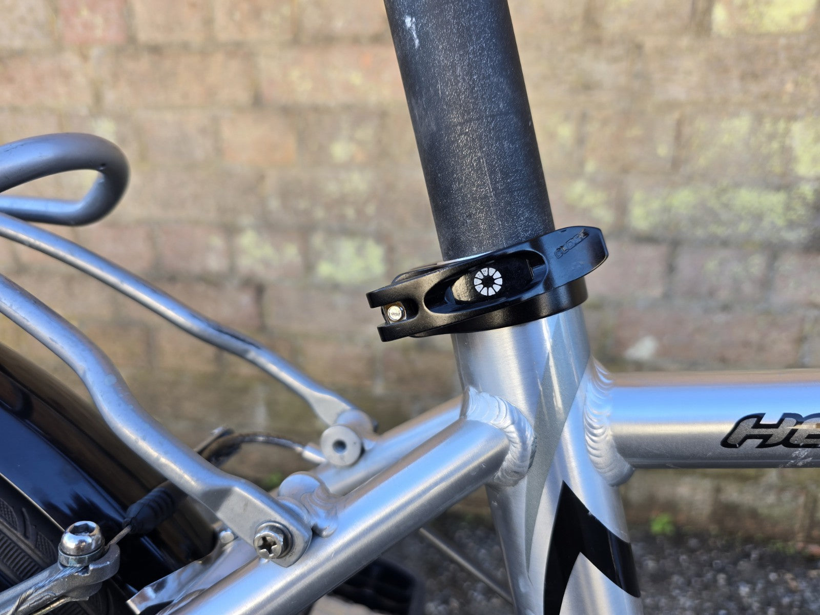 Dahon Helios Metro Vintage Folding Aluminium Push Bike Silver, Circa 1999