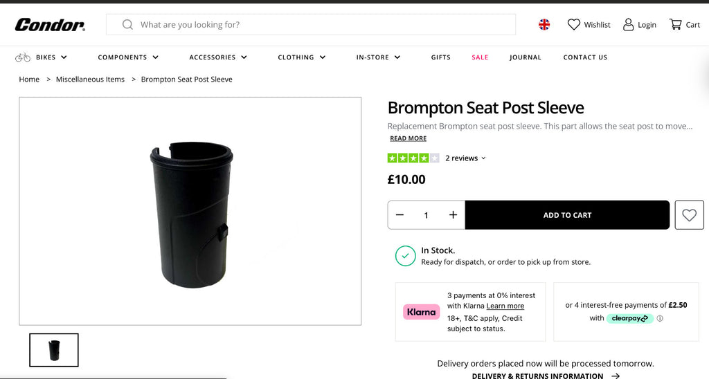 Brompton T line C line A line Stem Bolt Chain Guard Headset Rear Lamp Bracket