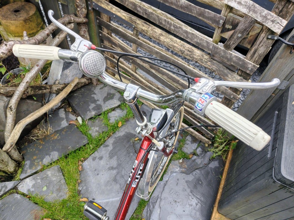 Pair Of Quality 1980s Retro Folding Bicycles ELITE brand German Made