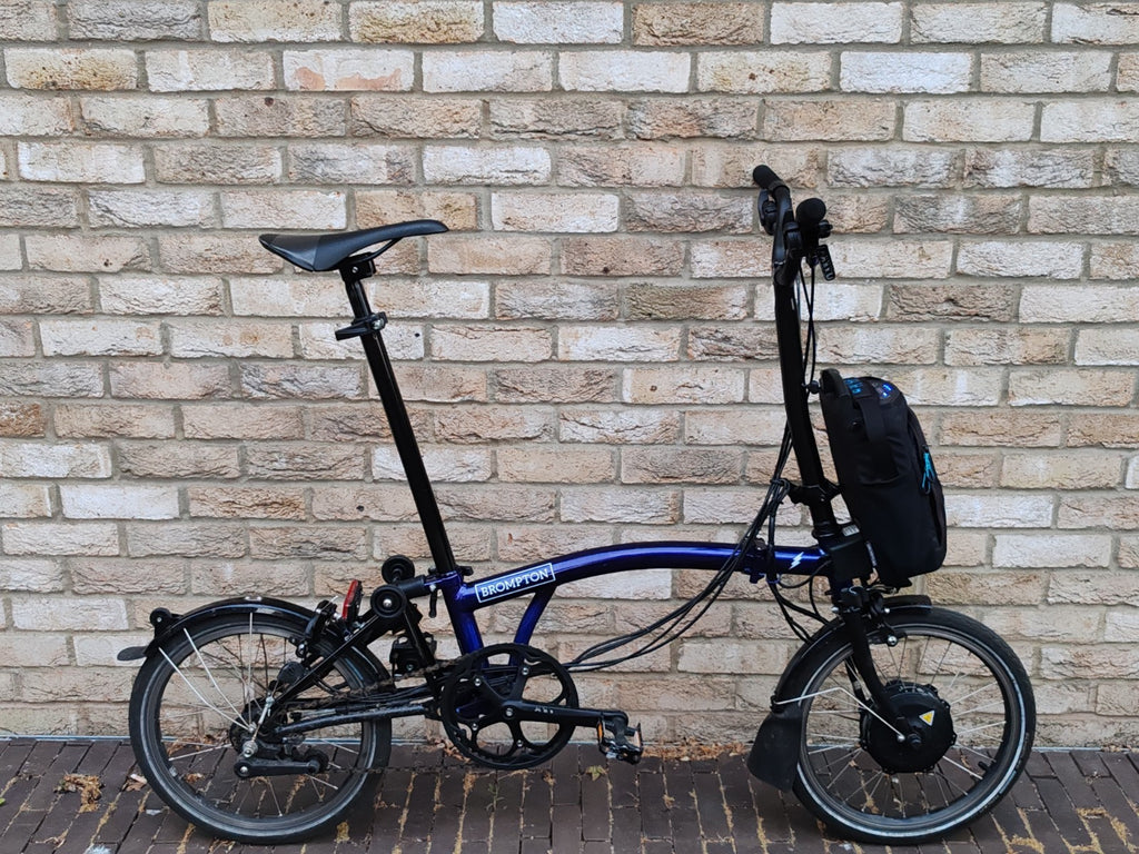 Brompton H6L 6 Speed Folding Bolt Blue