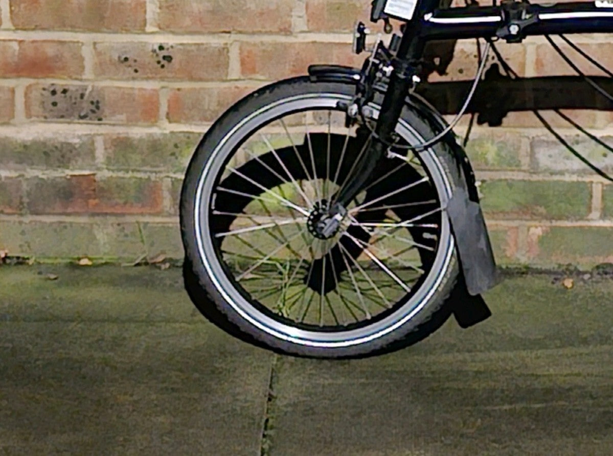 Brompton C Line Black Edition 2024 Folding Bike 2 Speed – Good Condition
