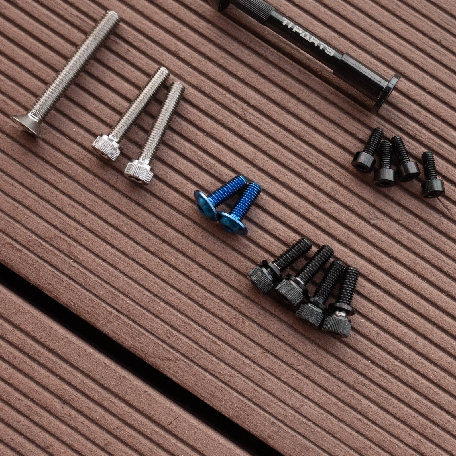 Brompton T line Ti Parts Workshop Titanium Stem, Suspension, Carrier Block Bolts
