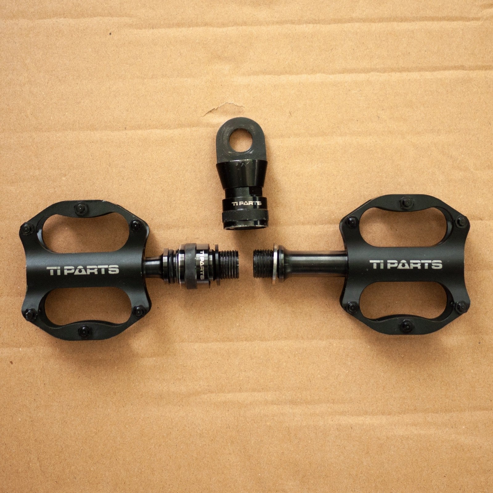 Brompton Ti Parts Workshop Single Quick Release Mini Pedal Titanium Pedal Holder