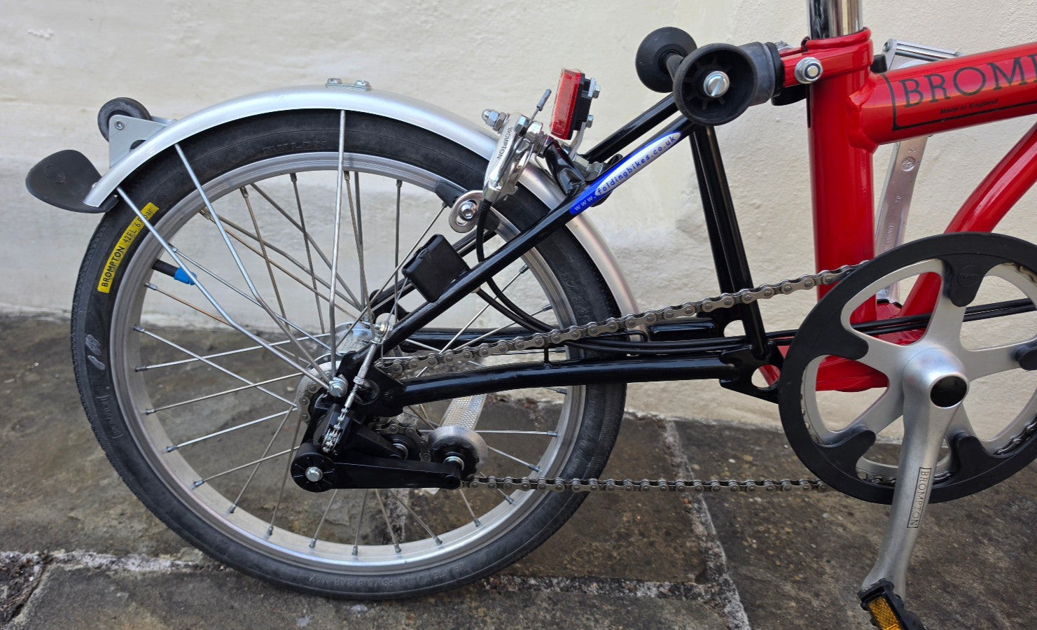 Brompton L5 Folding Bike 5-Speed Sturmey Archer Serviced & Ready To Ride