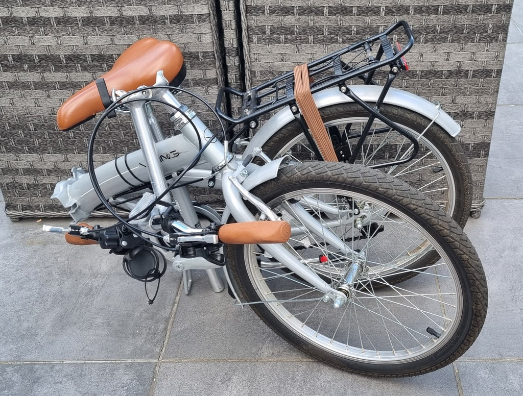Viking Westwood 20" Folding Bike – Grey – 6 Speed Shimano - Bicycle Adult Unisex