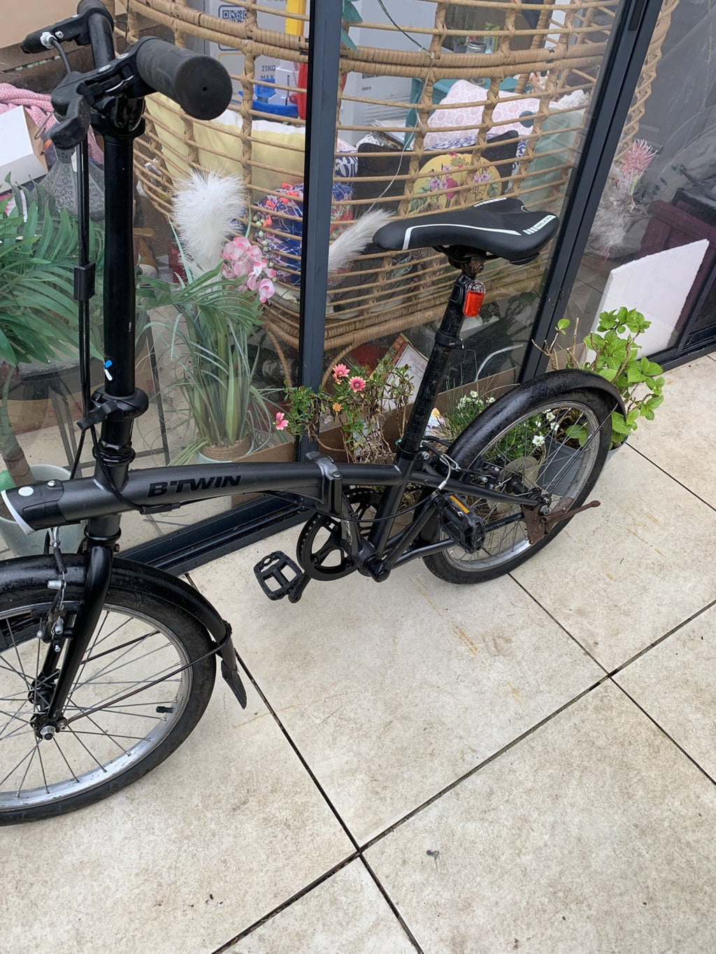 Btwin Folding Bike - 20inch - adult