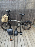 Brompton G Line 4 Speed Trail dust White Medium