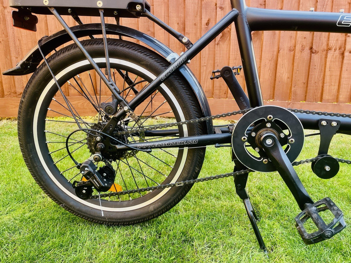 ECOSMO Folding Tandem - Black
