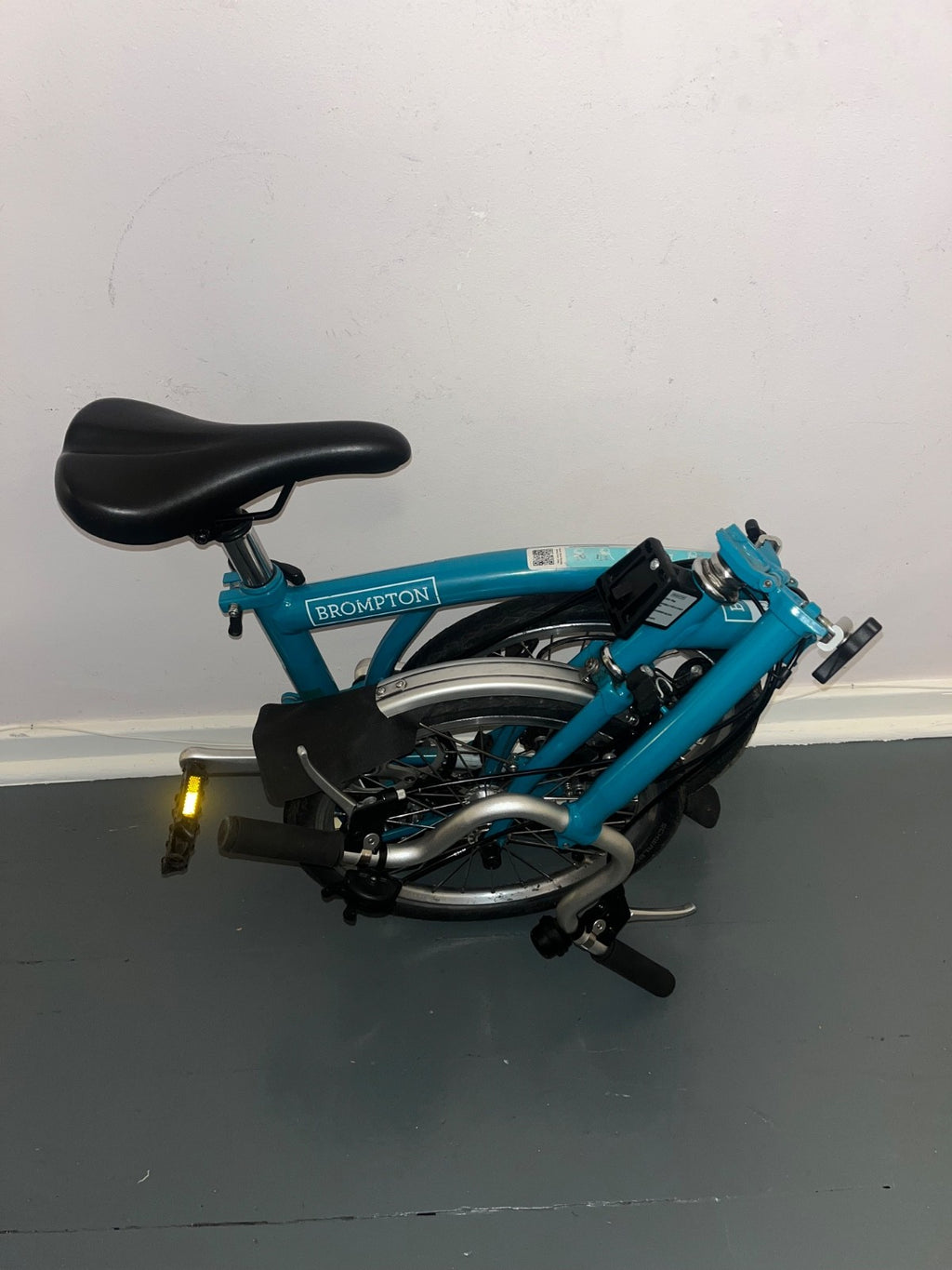 Brompton B75 16" Folding Bike - Blue