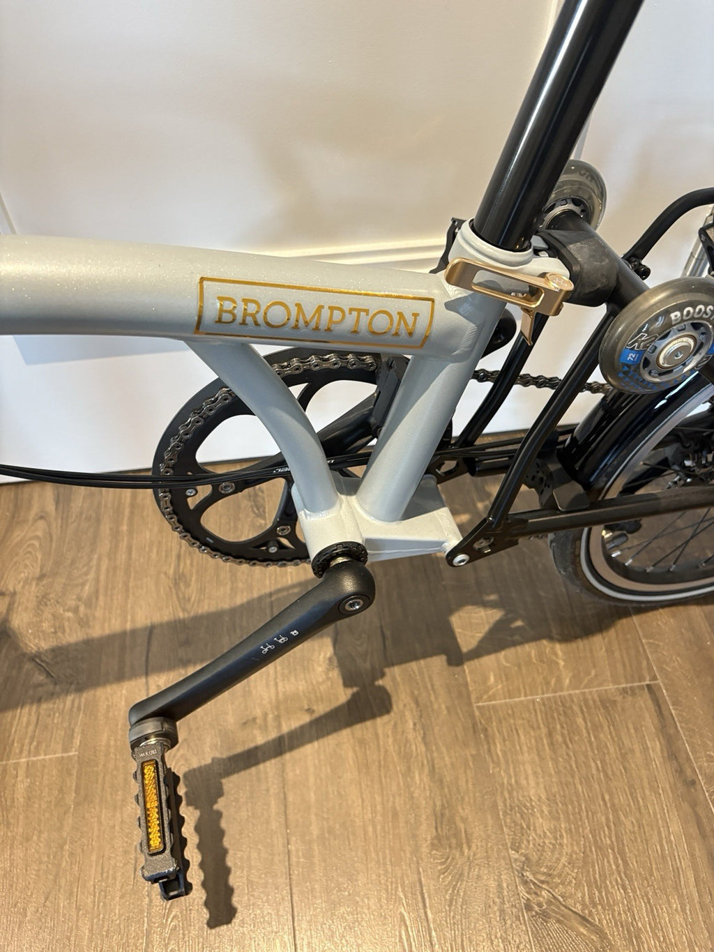 Brompton P Line M4R Lunar Ice *Accessories not included*