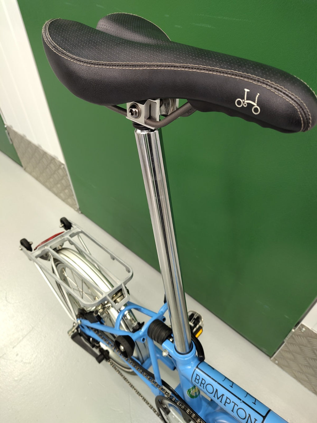 Brompton C Line Explore M6R rack mudguards six gears medium Only test ridden