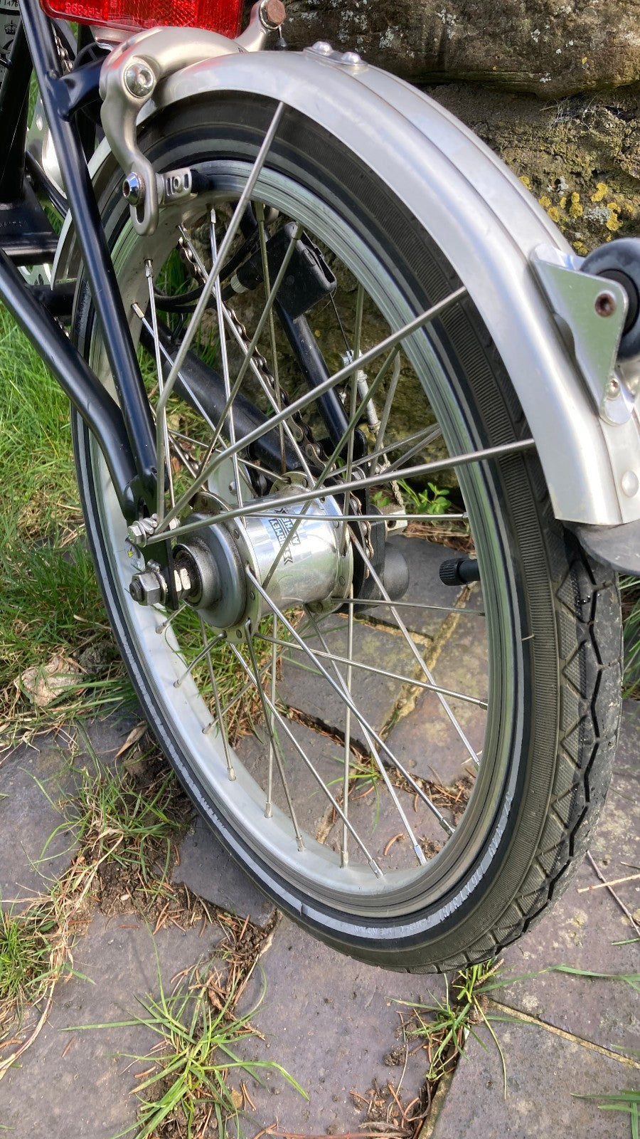 Brompton H3L Black, Folding Bike High Bars 3-Speed 2012 Excellent Condition