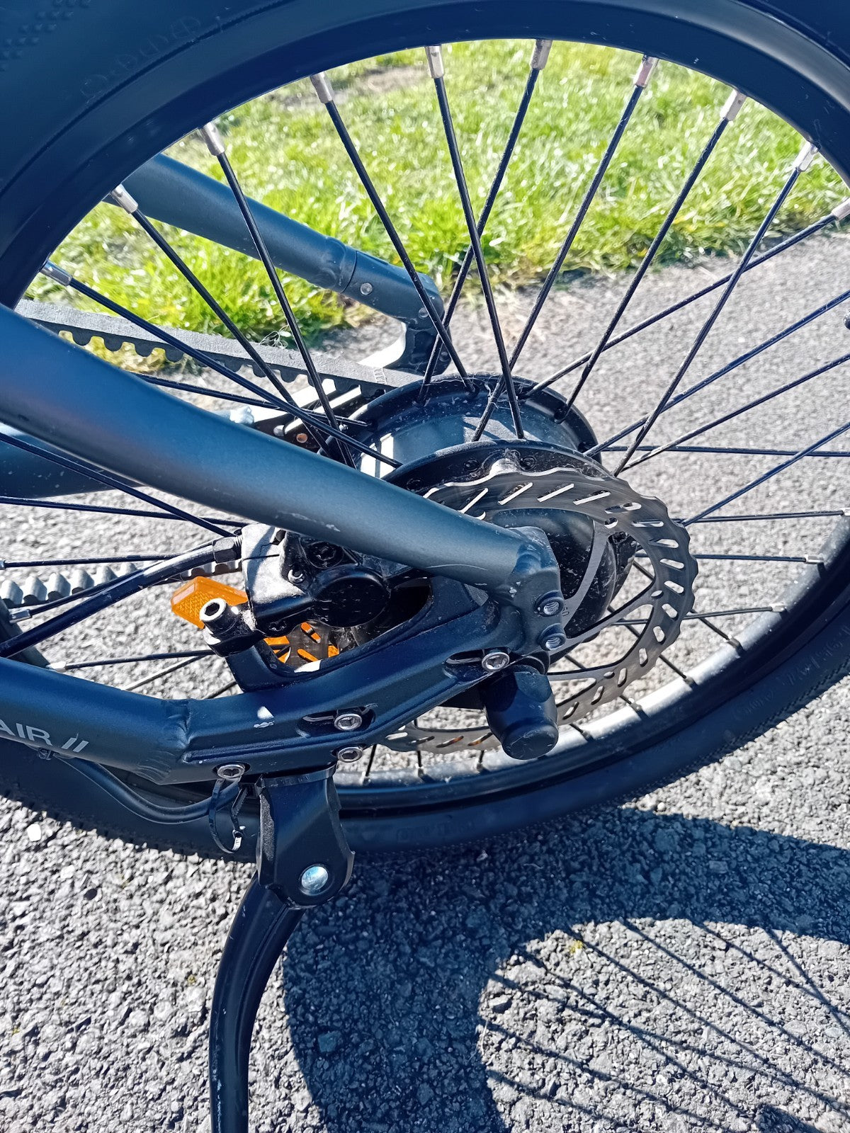 ADO Air 20S Folding Hybrid Bike 20" Carbon Belt Drive Chargeable