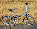 Cromoly Dahon Speed 20in Folding Bike 7 Speed  bBack/Silver 4130