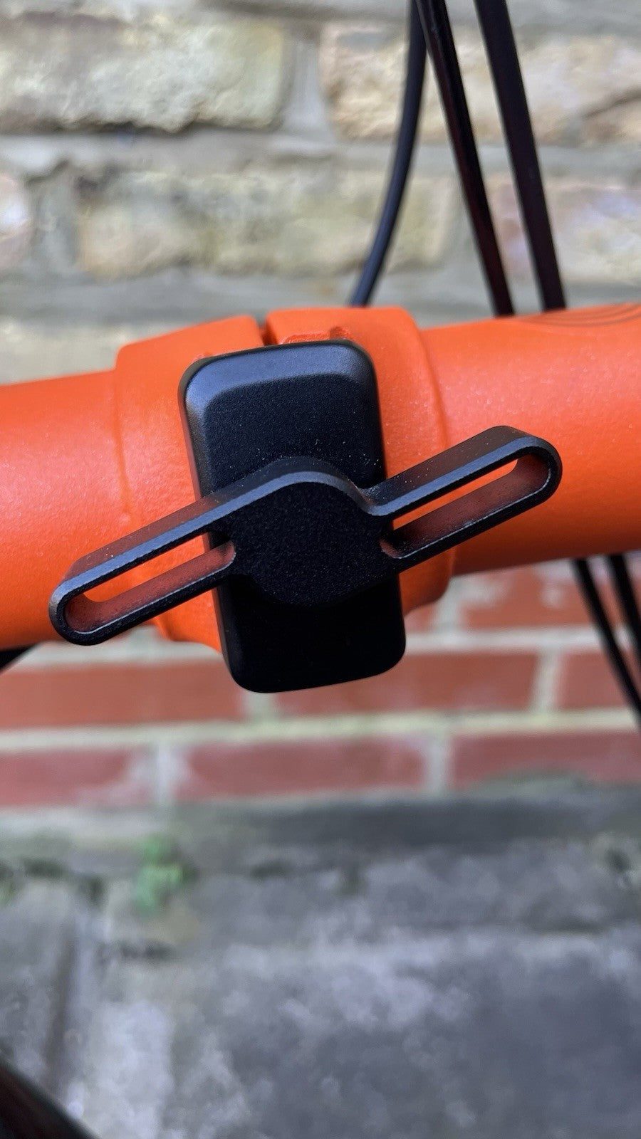 Brompton G Line 8-Speed Orange Folding Bike Brand New Never Used Large Handlebar