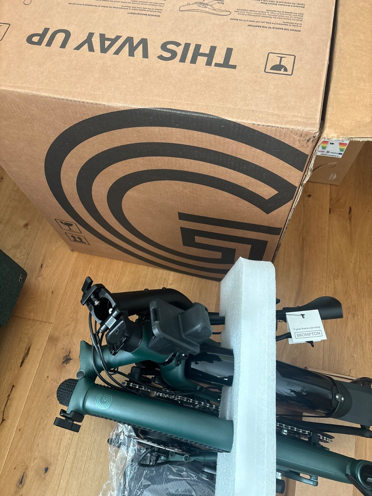 Brompton Electric G Line bike size M