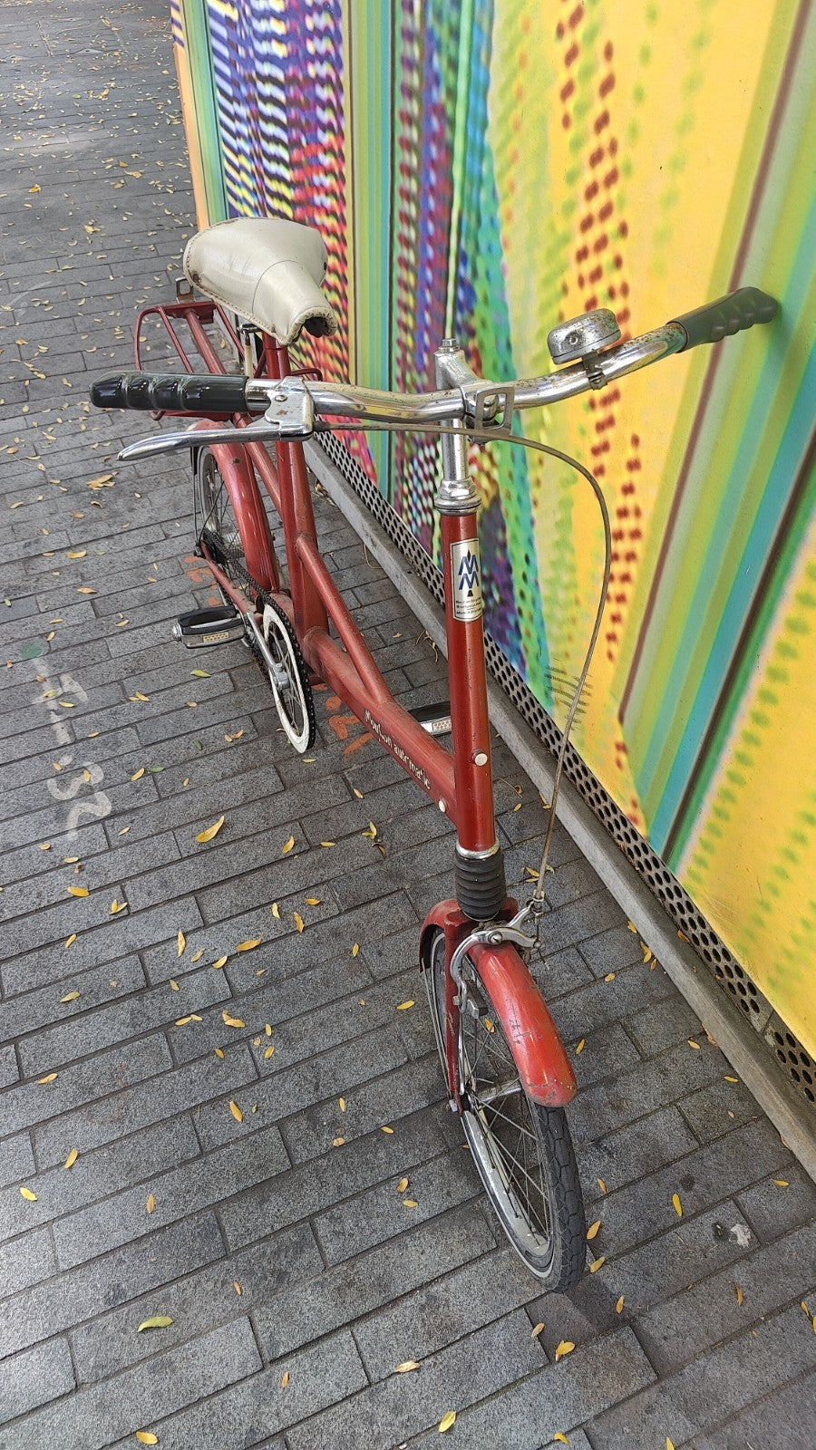 60s Moulton Automatic Bike 16" Wheels Red Small Frame Rear Rack Front Susp