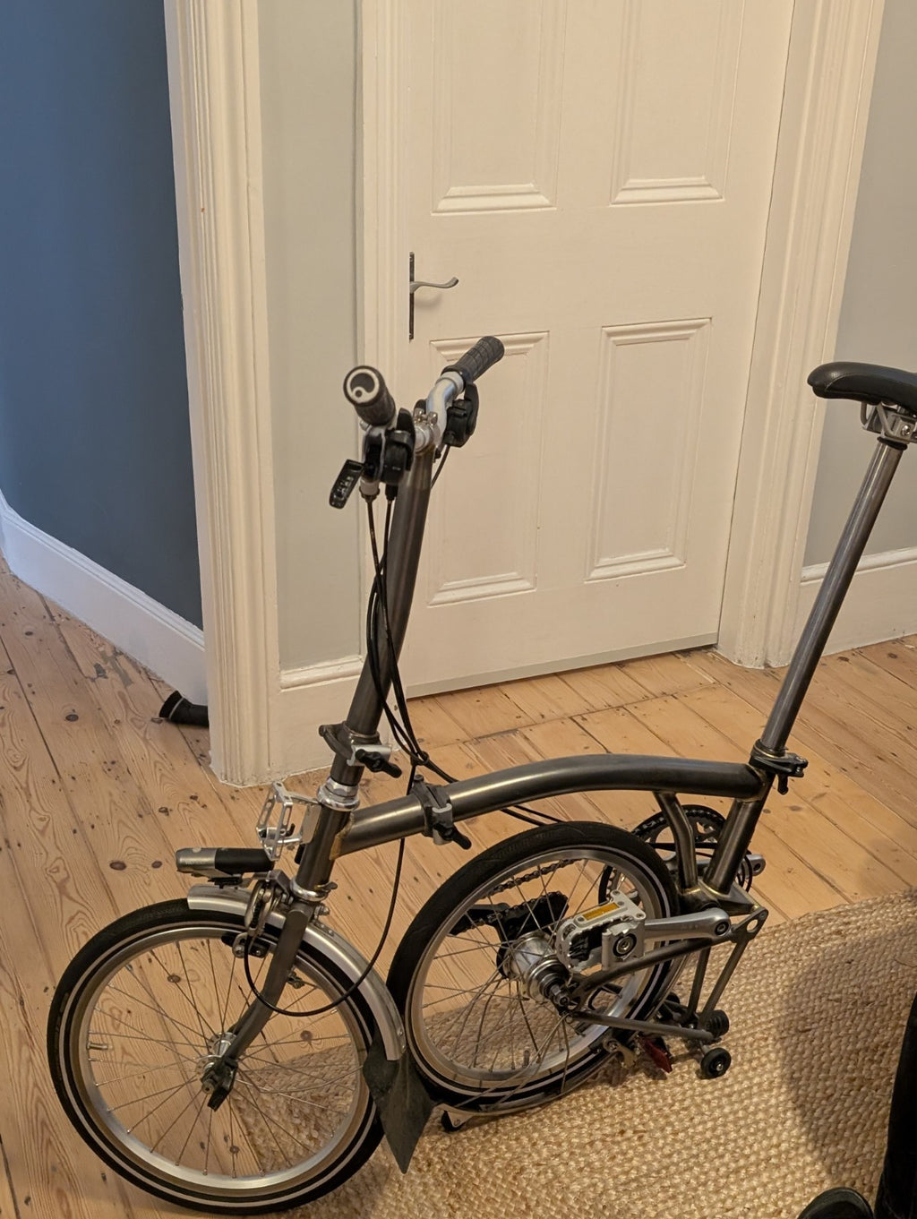 Immaculate Brompton H6LX Superlight (Titanium) | Raw Lacquer | 2017 | H-Type