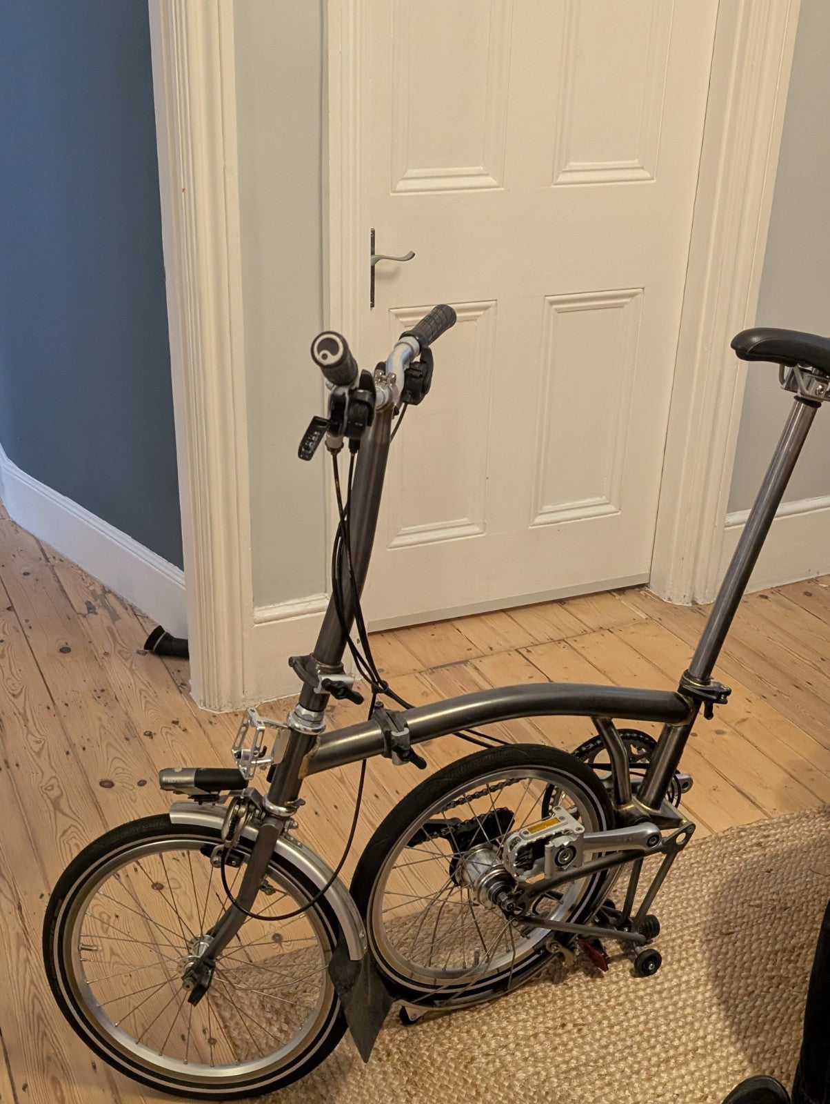 Immaculate Brompton H6LX Superlight (Titanium) | Raw Lacquer | 2017 | H-Type