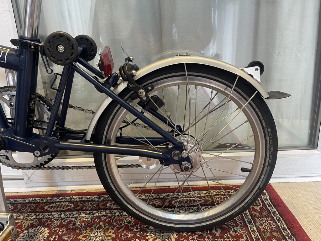 Brompton M3L Folding Bike SERVICED CONDITION ✅ FREE & FAST DELIVERY 📦 🚚